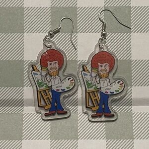 Bob Ross Earrings